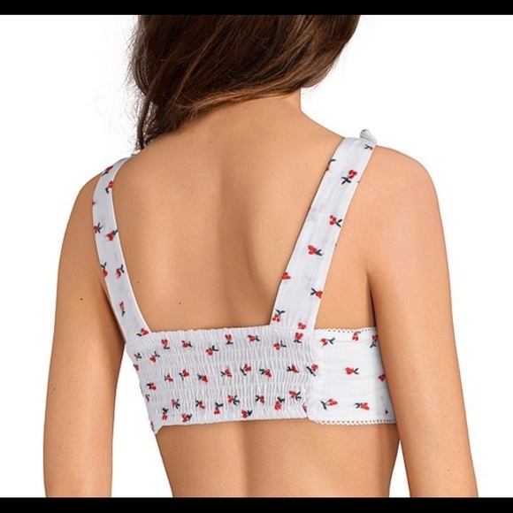 NWT $48 Intimately Free People Britt Bralette M Medium Soft Bra Pin Up Style - Picture 5 of 12